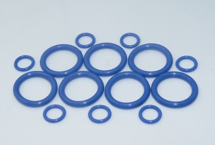 蓝色氟硅橡胶O型圈，氟硅胶O型圈，FVMQ